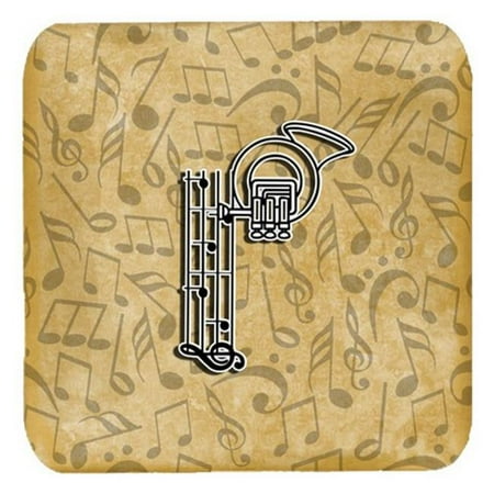 

Letter P Musical Instrument Alphabet Foam Coasters Set Of 4