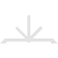 thumbnail image 4 of 84"W x 42"H x 2"D x 4"F, 12/12 Pitch, Vanguard Architectural Grade PVC Gable Bracket, 4 of 8