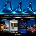 thumbnail image 3 of LED Light Strip, SKONYON16.4ft RGB LED Light Strip 5050 LED Tape Lights, Color Changing LED Rope Lights with Remote for Home, 3 of 7