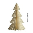 thumbnail image 3 of 3Pcs 6/10in Honeycomb Paper Christmas Tree, Table Decorations Christmas Honeycomb Ornaments Tabletop Mini Xmas Trees for Party Supplies Home Decor, 3 of 8
