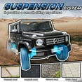 thumbnail image 4 of Aosom Mercedes-Benz G500 Licensed 12V Electric Car for Kids, Black, 4 of 10