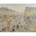 thumbnail image 2 of Camille Pissarro 18x15 Gold Ornate Wood Frame and Double Matted Museum Art Print Titled - Avenue De L'Opera (1898), 2 of 4