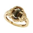 thumbnail image 2 of Tommaso Design� Oval 10x8mm Genuine Smoky Quartz Ring, 2 of 9