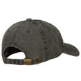 thumbnail image 4 of Canada Flag Map Embroidered Washed Cotton Twill Cap - Black OSFM, 4 of 5