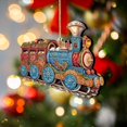 thumbnail image 6 of Christmas Train Wooden Ornaments by G. Debrekht - Christmas Decor - 8100198-3, 6 of 8