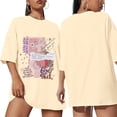 thumbnail image 3 of Aiyino Women's EasterT Shirt Oversized Fear God Not Man Christian Graphic Tee, John 3:16 Bible Verse, 100% Cotton Summer Tops Church Resurrection Apparel, 3 of 9