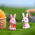 thumbnail image 3 of Zeus Animal Figurine Cartoon Realistic Plastic Rabbit Bear Koala Animal Statue Micro Landscape Decor, 3 of 7