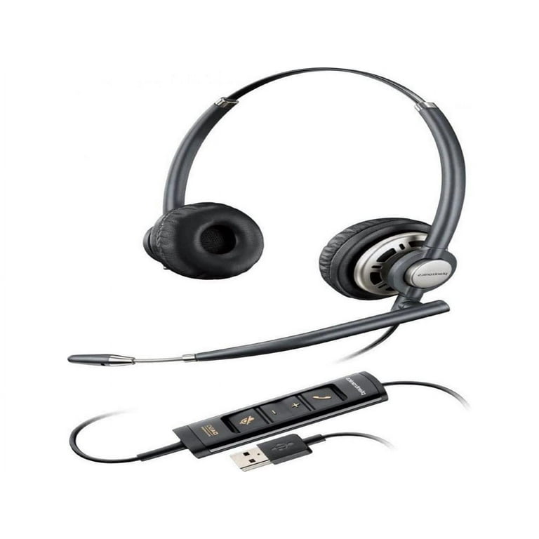 Plantronics HW725 EncorePro Wired Headset DA80 Included