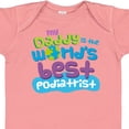 thumbnail image 4 of Inktastic Daddy Worlds Best Podiatrist Boys or Girls Baby Bodysuit, 4 of 5