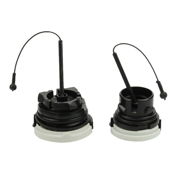 For STIHL Chainsaw Gas Tank Fuel Cap + Oil Cap Set MS210 MS230 MS250 MS360 OEM Compatible Replacement Parts (2-Pack)