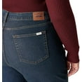 thumbnail image 5 of Levi Strauss Signature Women's Heritage Rise Loose Straight Jeans Stretch Denim (Also Available Size), Ridin, 18 Plus, 5 of 5