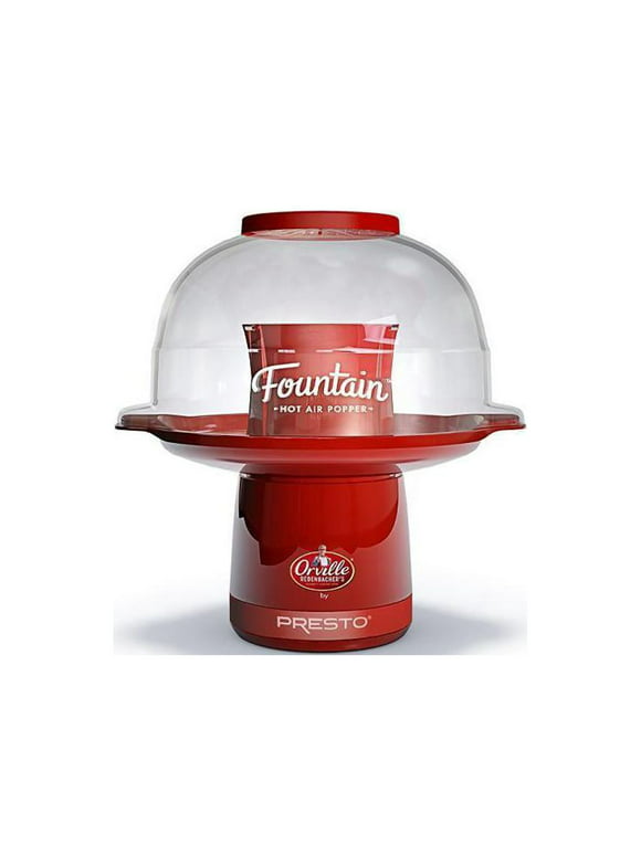 Orville Redenbacher's Fountain Hot Air Popper by Presto 04868, Red