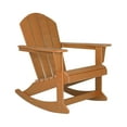 thumbnail image 3 of GARDEN Outdoor Adirondack Rocking Chairs for Patio (Set of 4), Orange, 3 of 7