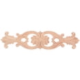 thumbnail image 1 of Shisuyan Applique Sculptée Kaki 1Pcs 11.6X2.8In, 1 of 8