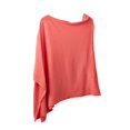 thumbnail image 1 of Poncho Hadley Wren clásico de algodón para uso diario para mujer, color coral, 1 of 4