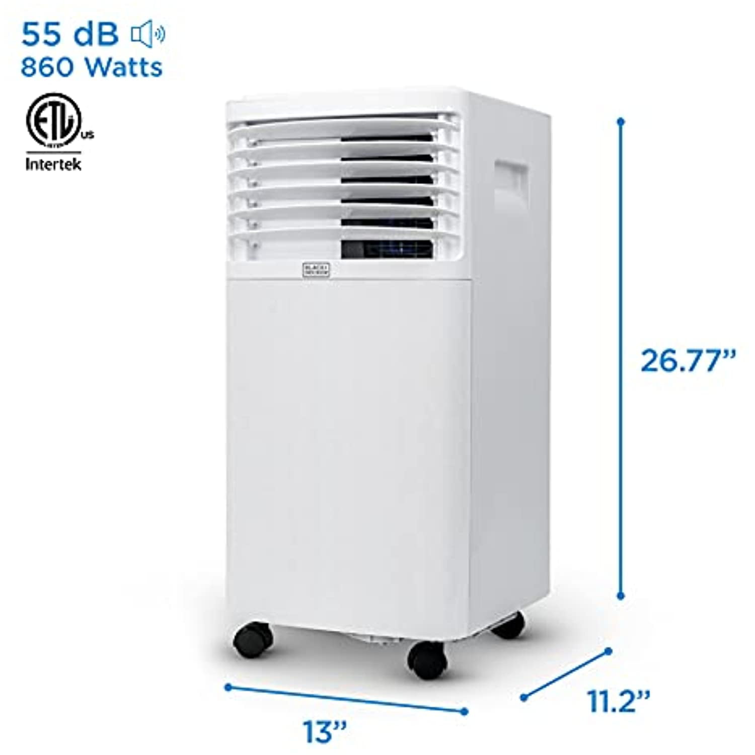 BLACK+DECKER 5,000 BTU Portable Air Conditioner Cools 150 Sq. Ft