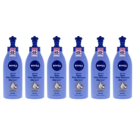 Nivea Smooth Sensation Body Lotion For Dry Skin - Pack of 6, Body Lotion 16.9 oz
