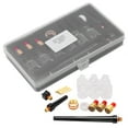 thumbnail image 1 of Welding Torch Accessories Kit, Torch Consumables Welding Tungsten Clamp Kit Welding Glass Nozzle Electrode Nozzle Cup Professional  For WP9/20, 1 of 8