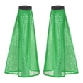 thumbnail image 3 of Raenseen Jambières à Sequins pour Femmes, Couvre-Jambes, Chaussettes à Franges, Costume de Fête Rave Vert Taille Unique, 3 of 4