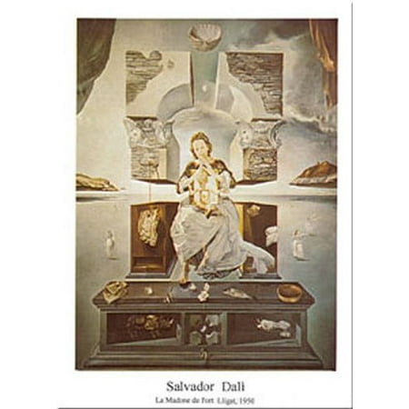 Madonna Di Port Lligat by Salvador Dali 31x24 Art Print Poster