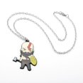 thumbnail image 4 of God Of War Ragnarok Keyring Keychain Kratos Blade Of Chaos Leviathan Axe Shield Durable Creative Gift Pendant, 4 of 4