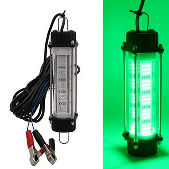 120/180W High-Power Underwater Fishing Light 12V 7M Submersible Fishing Finder Ip68 240 Led Lamp Beads Fishing Tools