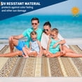 thumbnail image 3 of Sunvasagoo Waterproof Reversible Outdoor Rug – Lightweight Portable Patio MWaterproof Reversible Outdoor Rug – Lightweight Portable Patio Mat for Camping, RV, Deck, Porch – UV & mark Resistant, 3 of 23