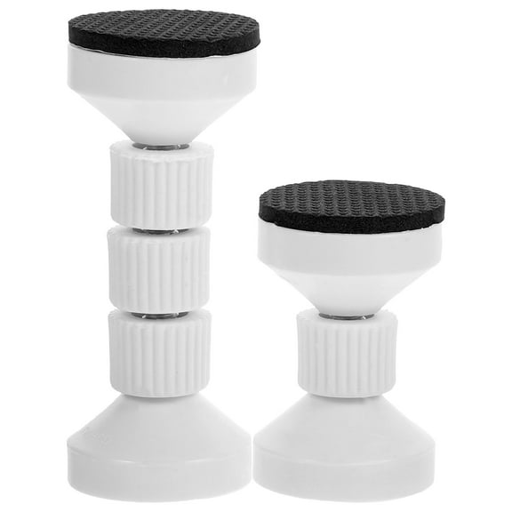 HEMOTON  2 Pcs Adjustable Headboard Full Size Headboards Bed Frame White