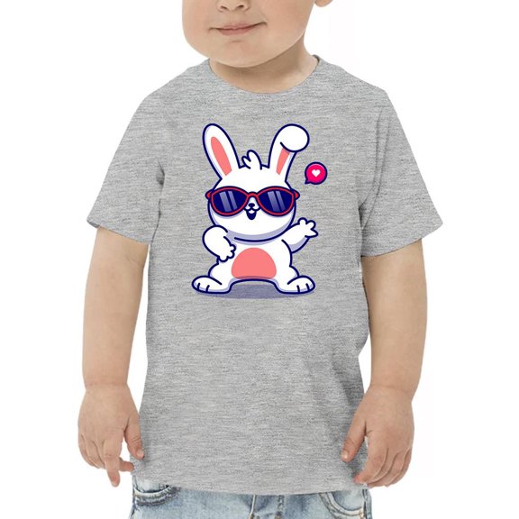 Cool Sunglasses Bunny T-Shirt Toddler -Image by Shutterstock,  4 Toddler