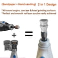 thumbnail image 6 of Diamond Dremel Dog Nail Grinder Attachment, Diamond Rotory Bit for Dogs&Pets Nail Care, 1/8'' Pet Nail Grinder Wheel Work with Dremel Sanding Drums for Animals Nail Care & Home Grinder Tools, 6 of 7