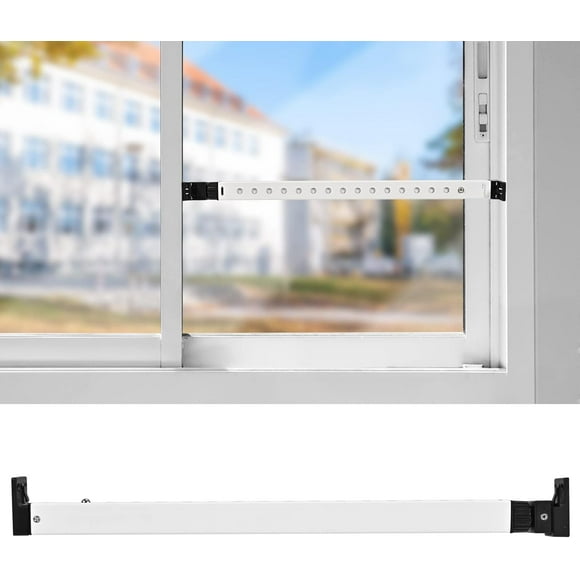 EcoNesxp Window Security Bar 28 Inch Door Stop Safety Jammer 16 Slide Patio Anti Lift Safety Child Proof and Adjustable