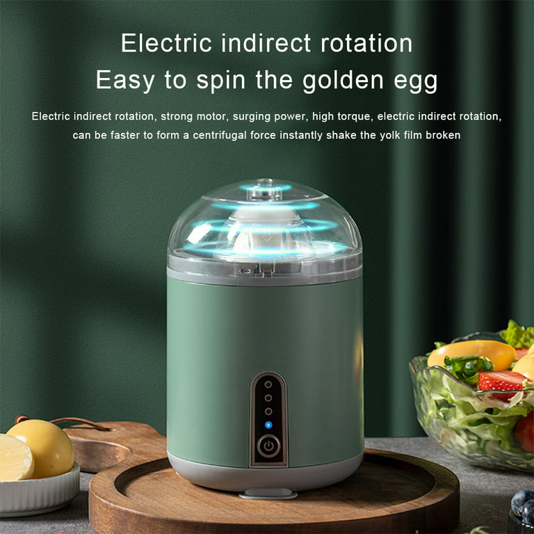 GCP Products Egg Scrambler, 50S Rotation Electric Egg Shakers Spin Mixer  Golden Egg Maker Eggs Cooking