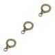 thumbnail image 1 of Greeniant resistente y duradero para un control mejorado Collar de cadena de perro de acero Collares de perro Collar de perros Oro + Plata 20 Type1 NO1, 1 of 6