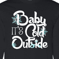 thumbnail image 4 of Inktastic Baby It's Cold Outside Long Sleeve T-Shirt, 4 of 5