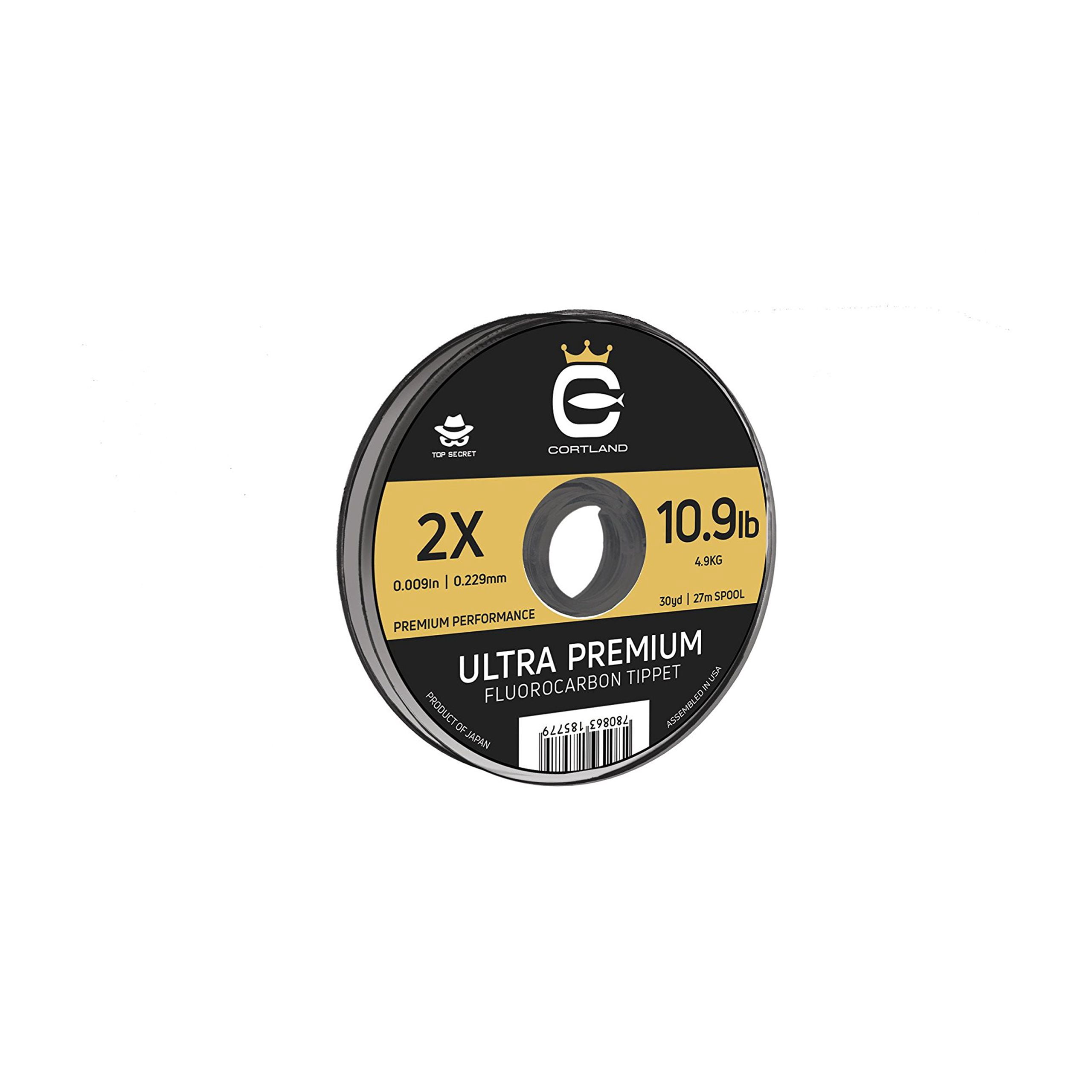 Cortland Line Company Tippet Line Ultra Premium Fluoro 30 Yard 6 x 3.9"