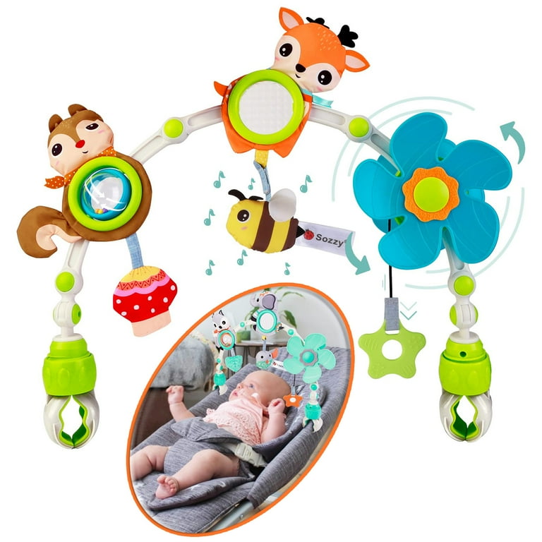 Bébé Stroller Arch Toy - Jouets de siège d'auto pour bébé Arc d