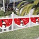thumbnail image 4 of Christmas Outdoor Fan-shaped Flag Banner Christmas Decor for Home 2023 Cristmas Drop Ornament Xmas Navidad Gift New Year 2024, 4 of 5