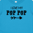thumbnail image 4 of Inktastic I Love My Pop Pop with Arrow Boys or Girls Baby T-Shirt, 4 of 5