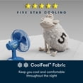 thumbnail image 6 of Serta 14" King Five Star Mattress Firm Innerspring Sertapedic Hybrid Mattress in a Box, 6 of 9