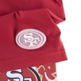 thumbnail image 2 of Men's Chubbies Cardinal San Francisco 49ers The Secret Lined Swim Trunks, 2 of 3