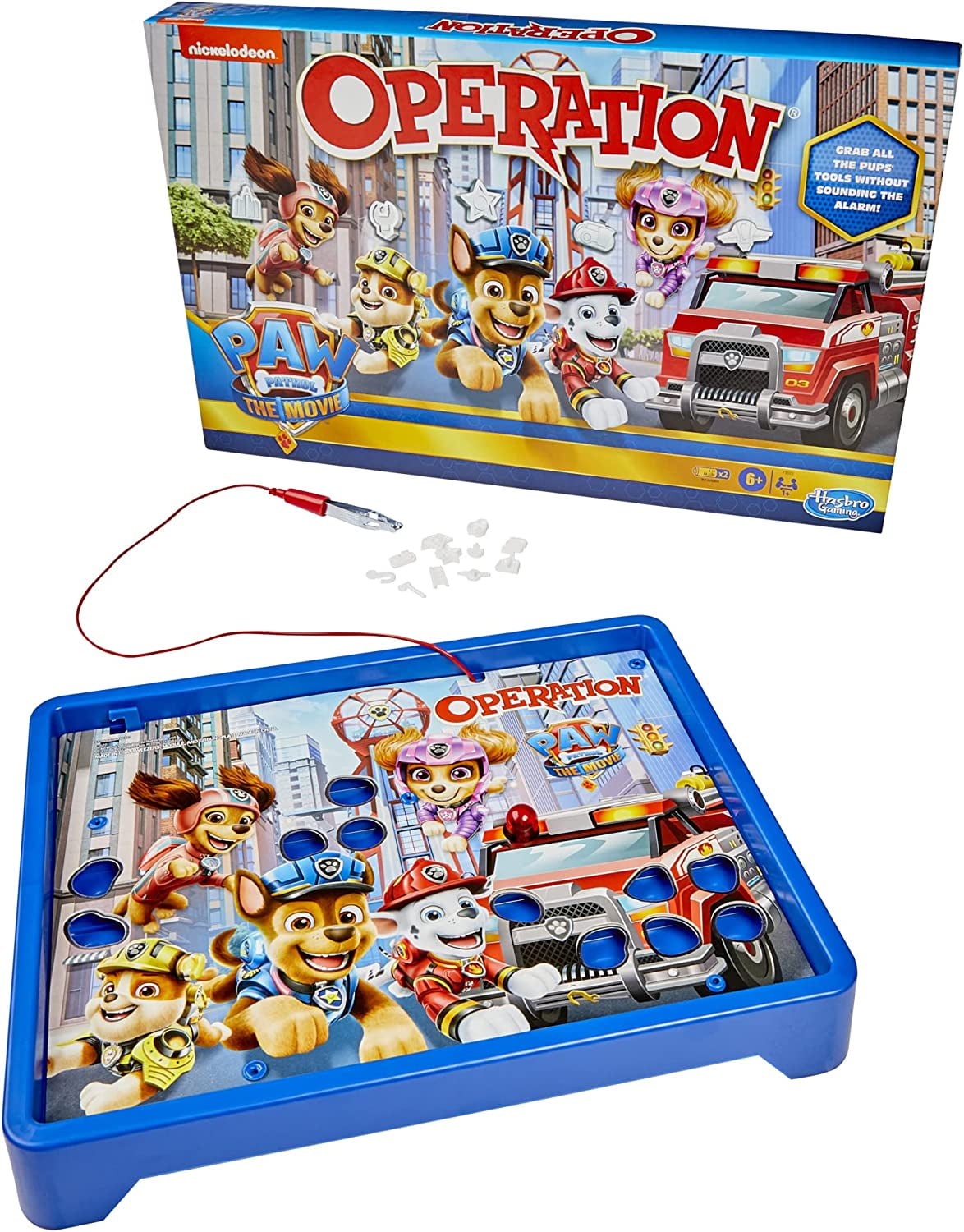Operation Game Paw Patrol The Movie Edition Board Game for Kids
