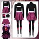 thumbnail image 2 of Disfraz de Sallie May para mujer adulta, disfraz de fantasía de Anime, conjunto de top y falda con medias, ropa para fiesta de Carnaval y Halloween, 2 of 5