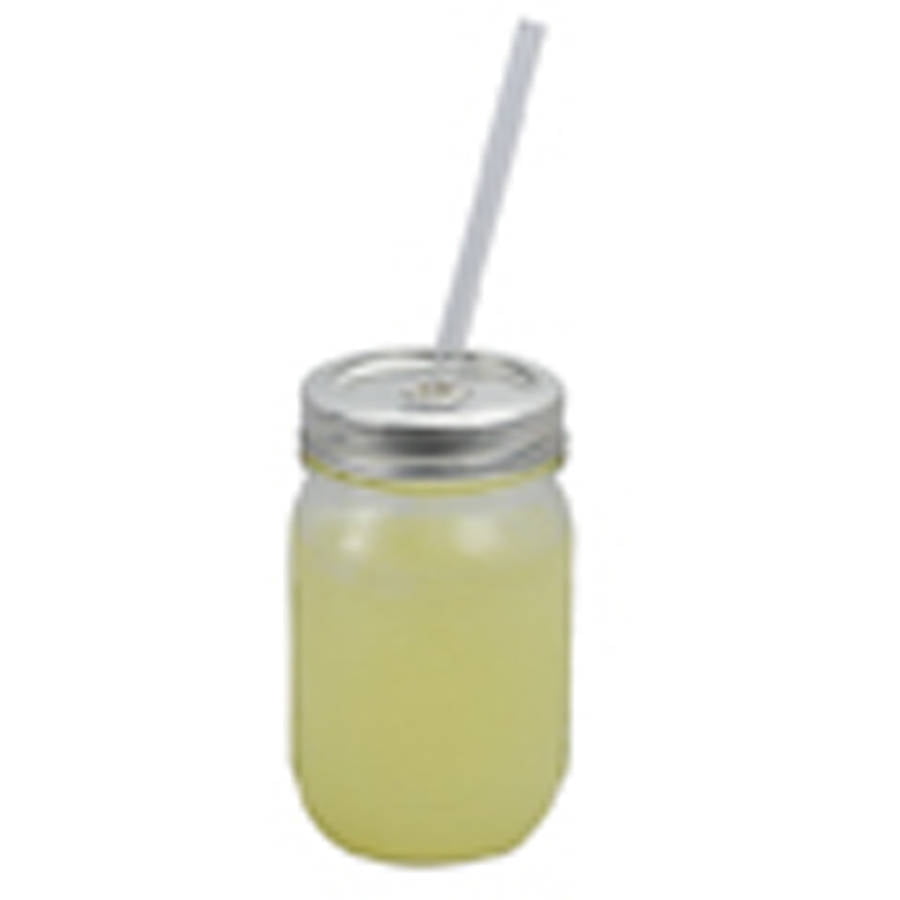 Redneck Sipper Drinking Jar 16oz Authentic Ball Mason Jar Reusable Acrylic Straw