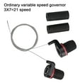 1Pair Mountain Bike Bicycle Speed Shifter Derailleur Handle Grip Gear