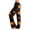 12# Black, variant on Halloween Costumes Womens Pajama Pants Drawstring Pull On Halloween Haunted House Pumpkin Printed Light Thin Stretch Bottoms Deep Red 3XL