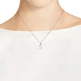 thumbnail image 2 of Trendy Favorite Letter 'Z' Sterling Silver Pendant Necklace, 2 of 6