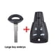 thumbnail image 3 of Sidaley Funda para llave de coche con mando a distancia, duradera, suave, ligera, carcasa para llaves, pequeña, fácil operación, uniforme, costura, Vehículos, repuestos y accesorios Mis Tipo 1 Sidaley VI018436-01, 3 of 6