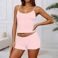 thumbnail image 2 of Short Sets Women Two Piece Outfits Sets Sleeveless Tank Tops Shorts Summer Clothes Beach Outfits for Women, 2 of 5