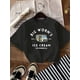 thumbnail image 2 of 1pc Big Worm's ice Cream Los angeles La Vintage Casual Print T-Shirt, Cotton Round Neck Short Sleeve Tee for Summer, 2 of 7