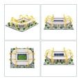 thumbnail image 5 of HI-REEKE Architectural Micro Mini Building Set Dortmund Soccer Stadium Building Toy for Adult Yellow, 5 of 6